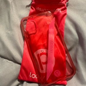 Loopy Clear neon pink - iPhone 11/Xr (6.1" Screen)